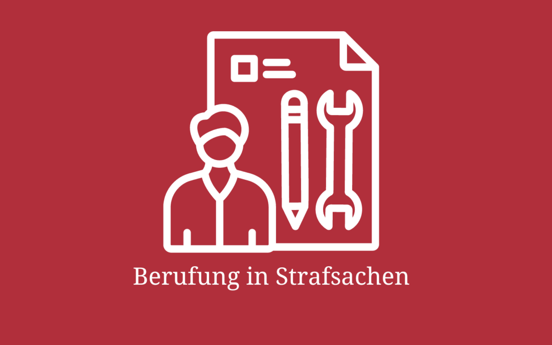 Berufung in Strafsachen